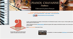 Desktop Screenshot of chavanne.com