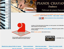 Tablet Screenshot of chavanne.com